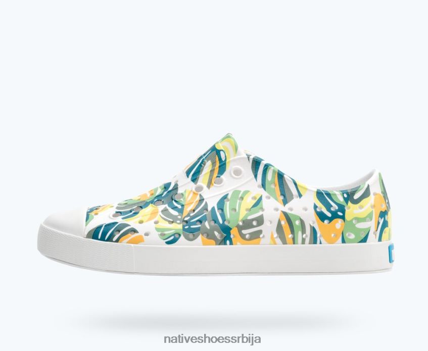 мушкарци јефферсон сугарлите принт Native Shoes обућа 6X8R0J32 шкољка бело/ бомбона лишће