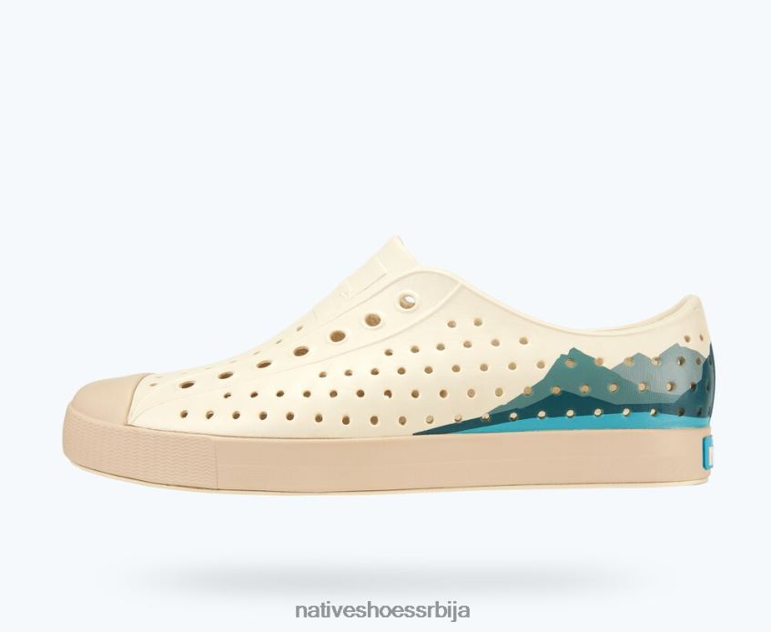 мушкарци јефферсон блоцк Native Shoes обућа 6X8R0J66 кост бела/ соја беж/ фолио планински блок